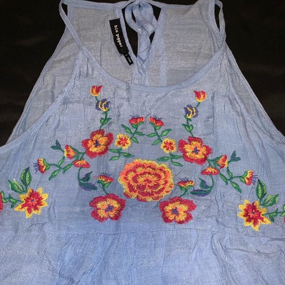 Blu Pepper tank top